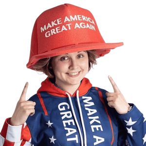 Conservative Comedy Maga Hat Giant Foam "Make America Great Again"  hat